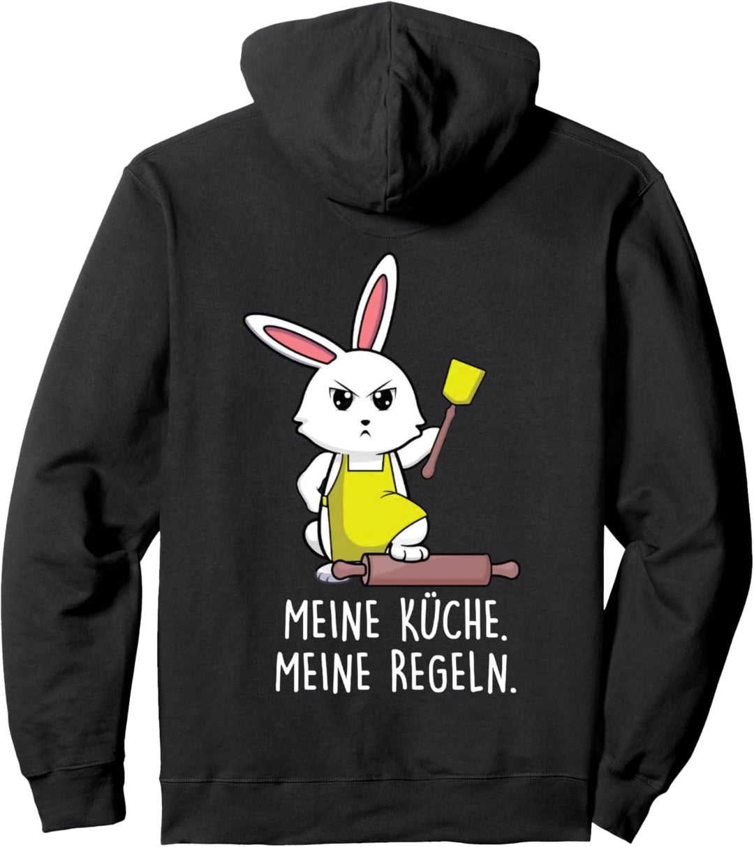 meine küche meine regeln hase Pullover Hoodie
