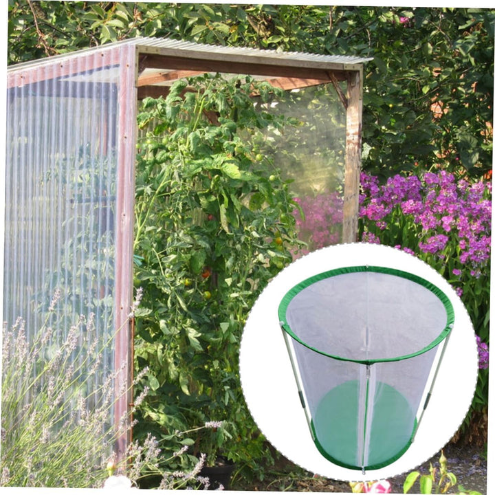 Yardwe Schmetterlingskäfig Tragbarer Käfig Für Schmetterlingszucht Hochtransparenter Netzkäfig 30x60