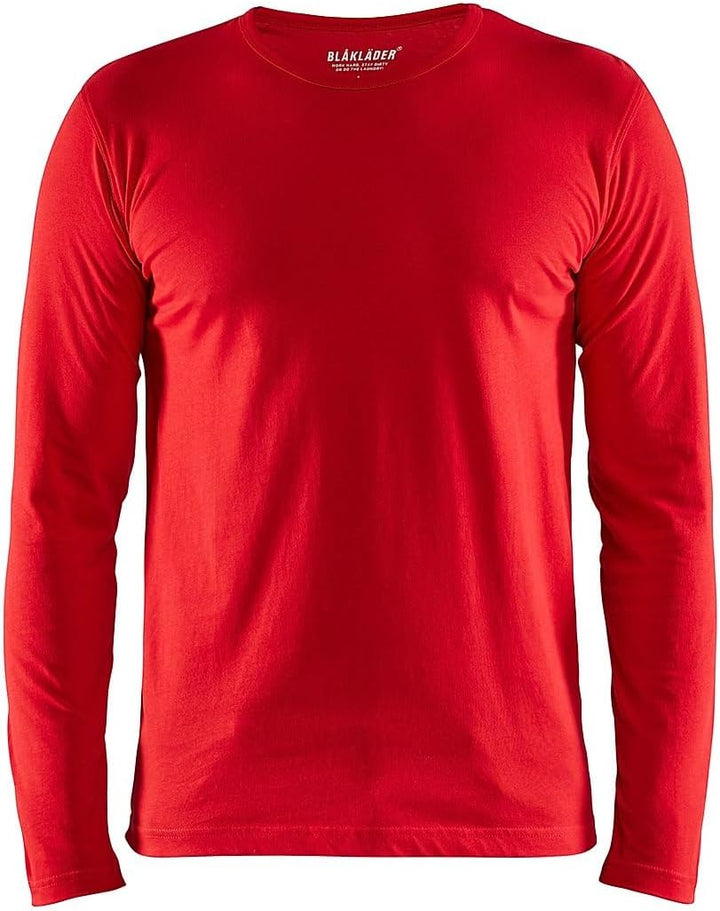 Blakläder T-SHIRT MIT LANGEN ÄRMELN Rot 4XL, Rot 4XL
