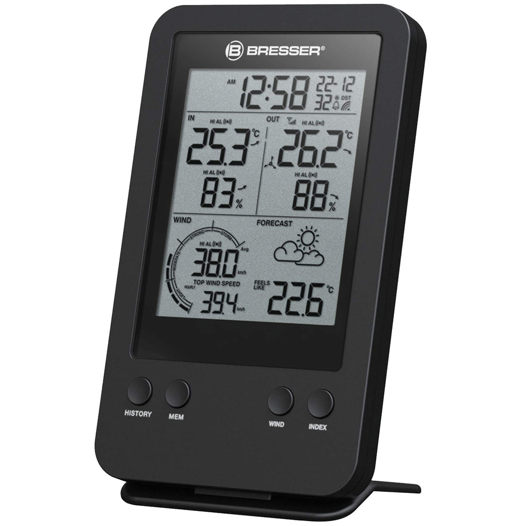 Bresser zusätzliche Basisstation für 7002531 Profi Windmesser Funk Wetterstation mit integriertem We