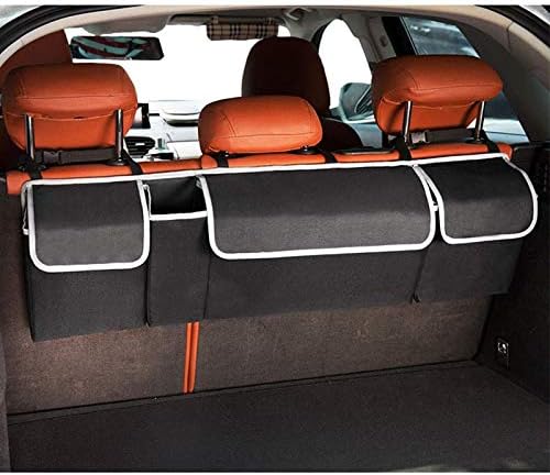 Car Design Kofferraumtasche Organizer Autotasch Robuster Schwarz Nadelfilz, für Jedes Fahrzeug Passe
