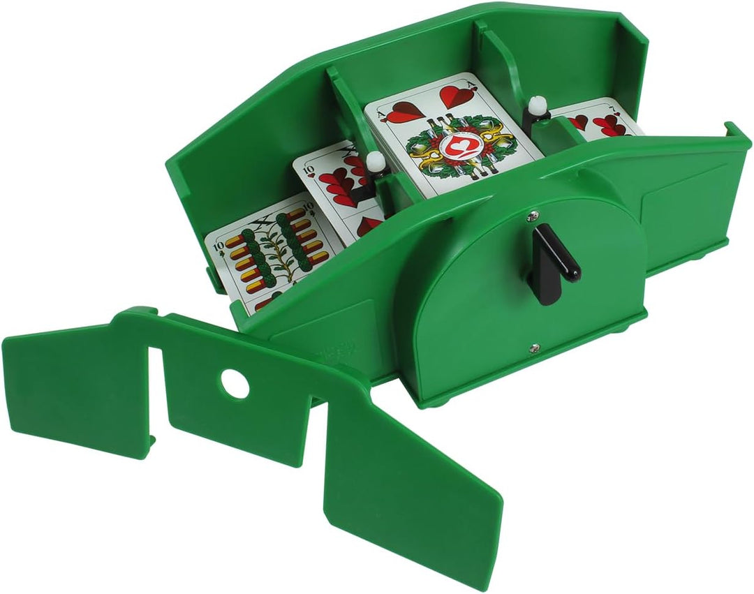 ASS Altenburger 22574033 - Kartenmischer Vario mit Handkurbel, für unterschiedliche Kartenformate ge
