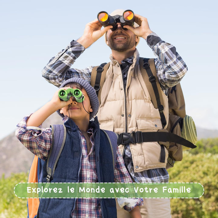 Fernglas für Kinder, Outdoor Spielzeug Mädchen Geschenke 3-12 Jahre Kinderspiele ab 3-12 Jahre Gebur