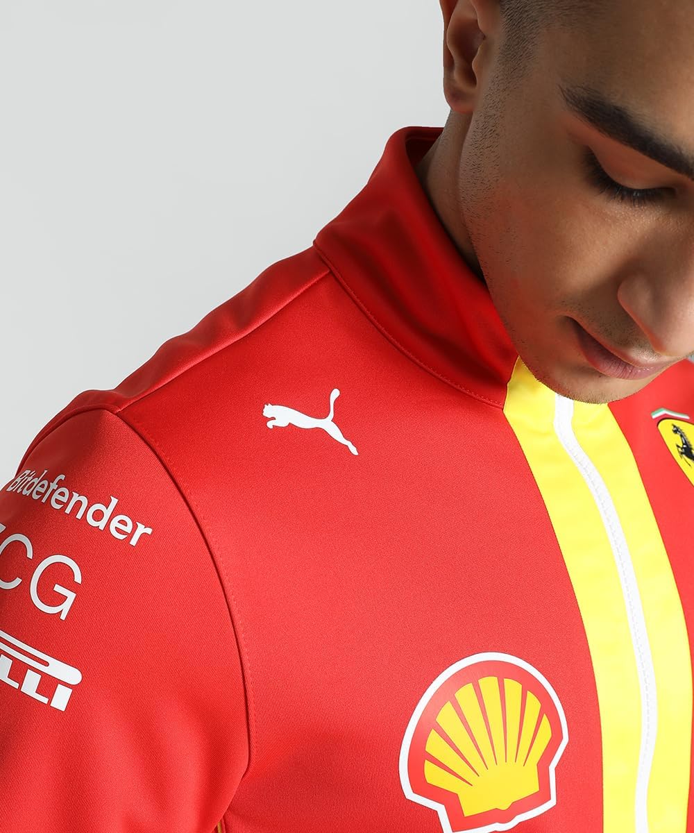 PUMA Scuderia Ferrari F1 Herren 2024 Team Softshell-Jacke, S