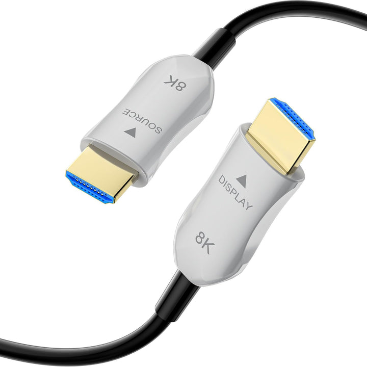 8K HDMI 2.1 Kabel Glasfaser 20m, Ultra High Speed HDMI Aktives Kabel, Lang HDMI Glasfaserkabel, 48Gb