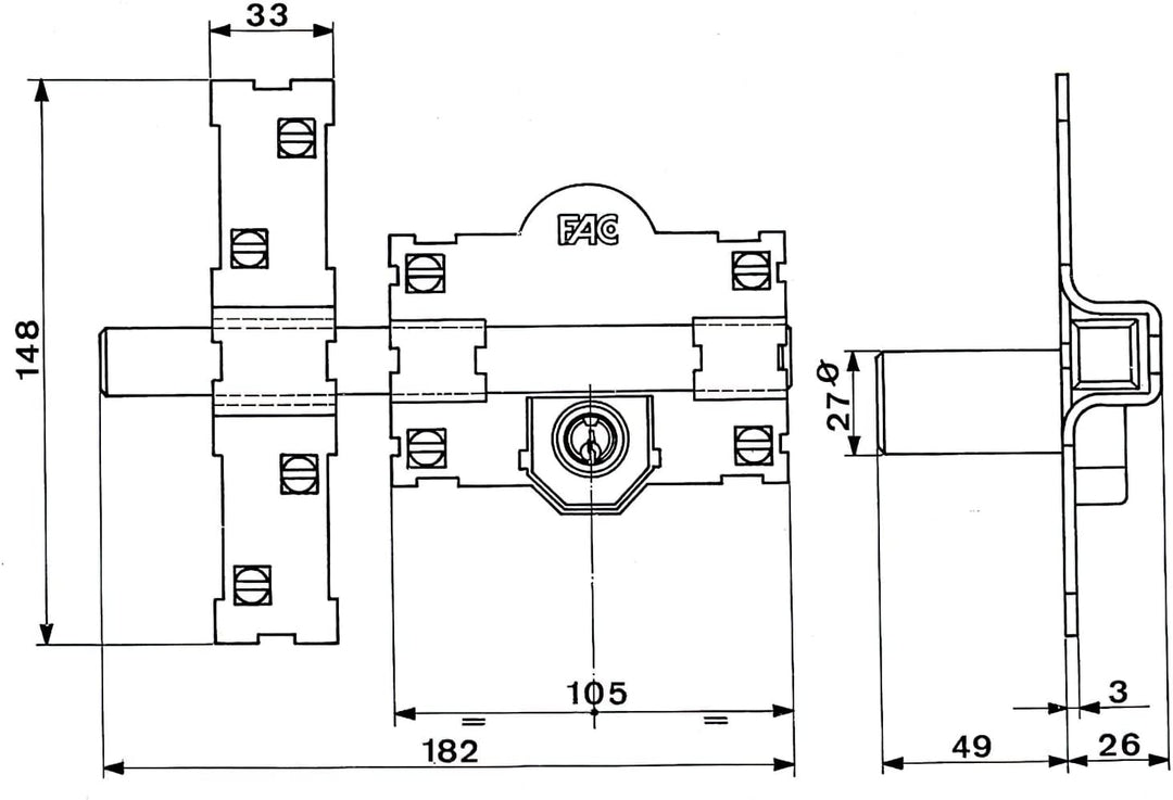 FAC 3013052 Schloss 101-l/105-p