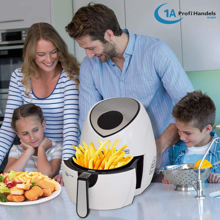 FRITTEUSE OHNE FETT HEISSLUFT-FRITTEUSE DIGITAL MULTI FRITTEUSE HEISSLUFT ECO-AIR-PROFI DC-1400W-1 w