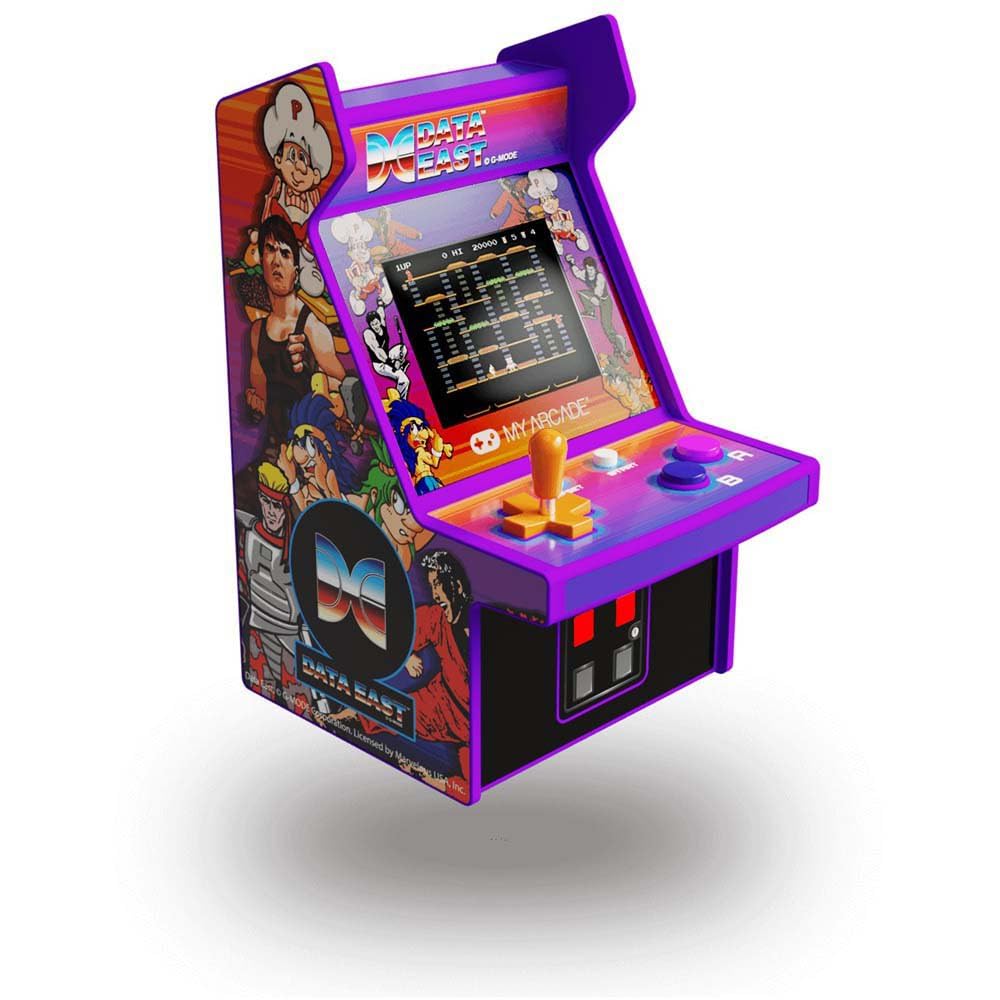 My Arcade Data East Hits Micro-Player: 17,3 cm (6,8 Zoll) voll spielbare Mini-Arcade-Maschine mit 30