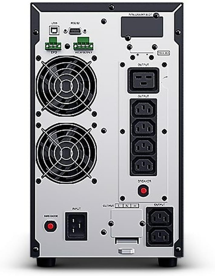 CyberPower OLS3000EA-DE Online Doppelwandler USV 3000VA/2700W Tower schwarz, Reine Sinuswelle 0ms, E