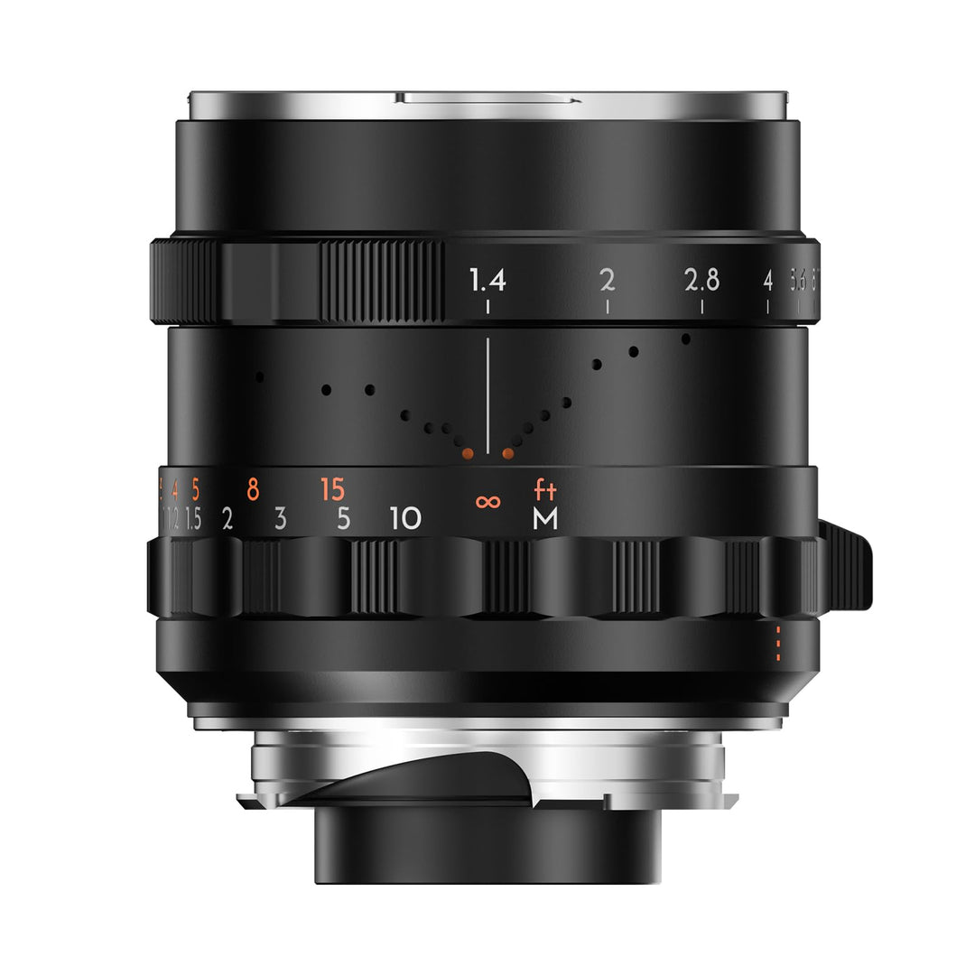 THYPOCH Full-Frame Photography Lens Simera 28mm f1.4 for Leica M Mount - Focus Tab - Type ii -Black