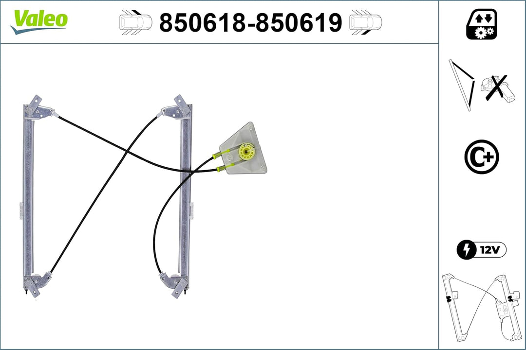 Valeo Fensterheber 850618