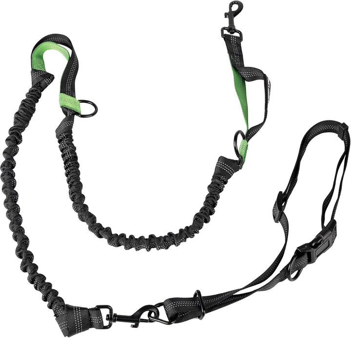 Mile High Life Einziehbare Hände frei Hundeleine Taille Laufen einstellbar Reflektierender Bungee Do