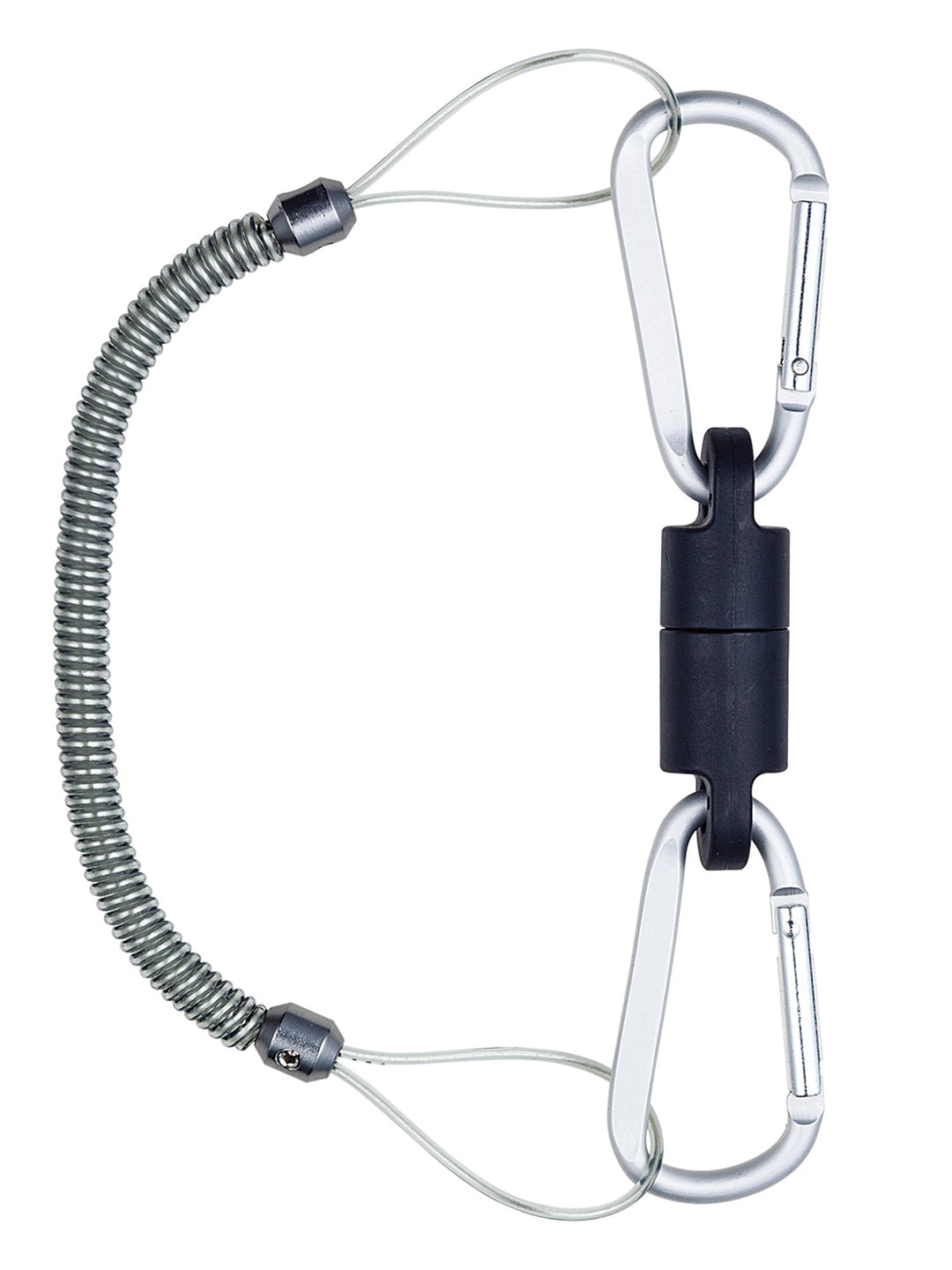 Daiichiseiko Sicherheitsschnur L mit 2 Carabiner und Magnethalter Holder MG 5000
