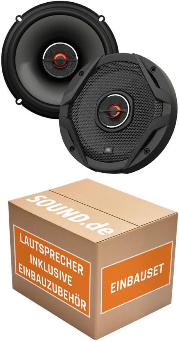JBL GX602 | 2-Wege | 16,5cm Koax Lautsprecher - Einbauset für Opel Corsa B/C/D - justSOUND