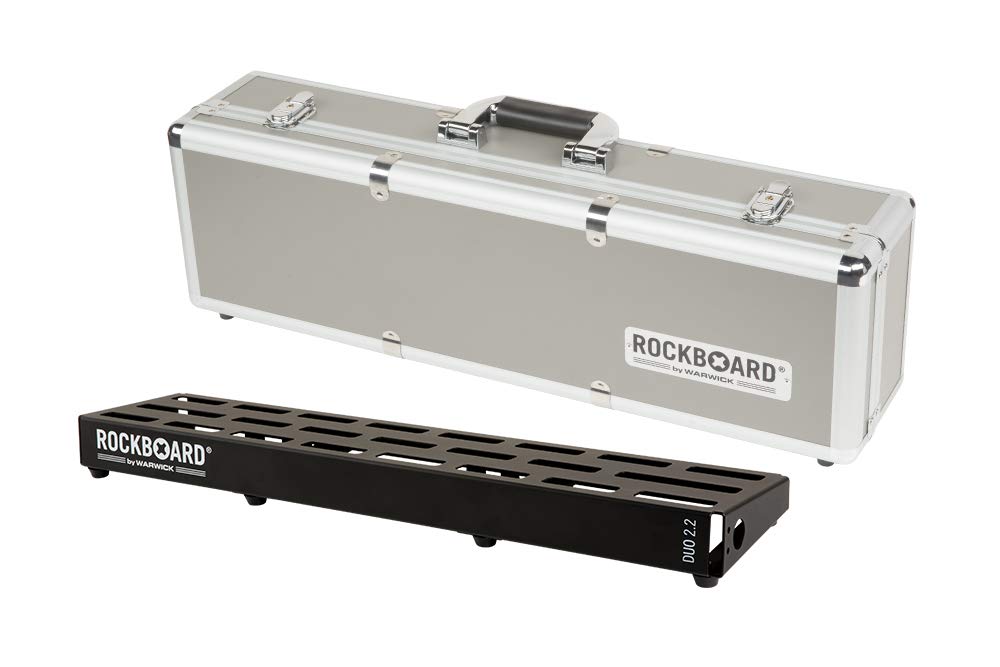 RockBoard DUO 2.2 mit Flight Case - Effektboard