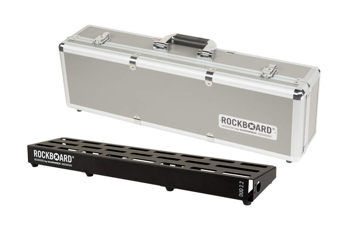 RockBoard DUO 2.2 mit Flight Case - Effektboard