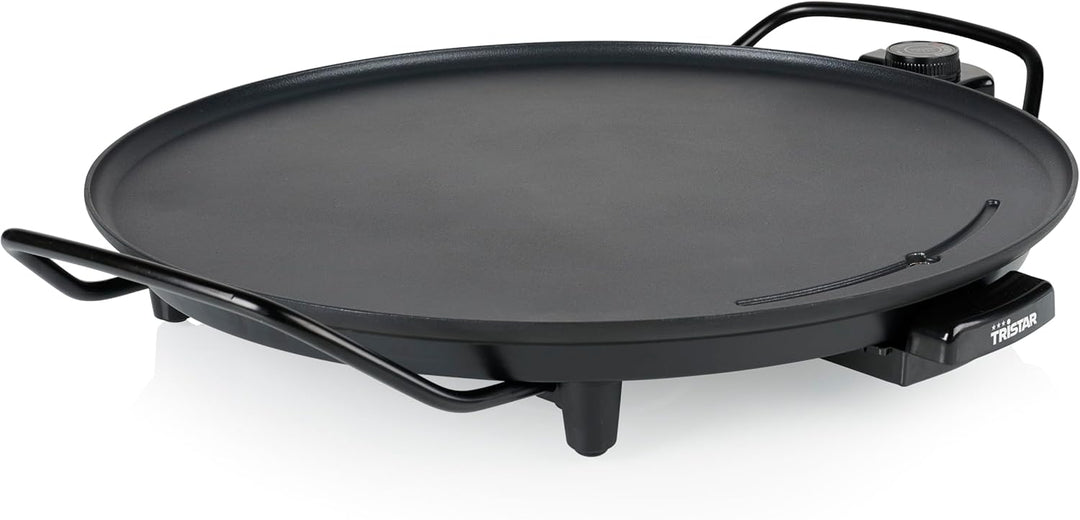 Tristar BP-2787 Grillplatte – Ø 40 cm – 4 Personen – 2000 W – Schwarz