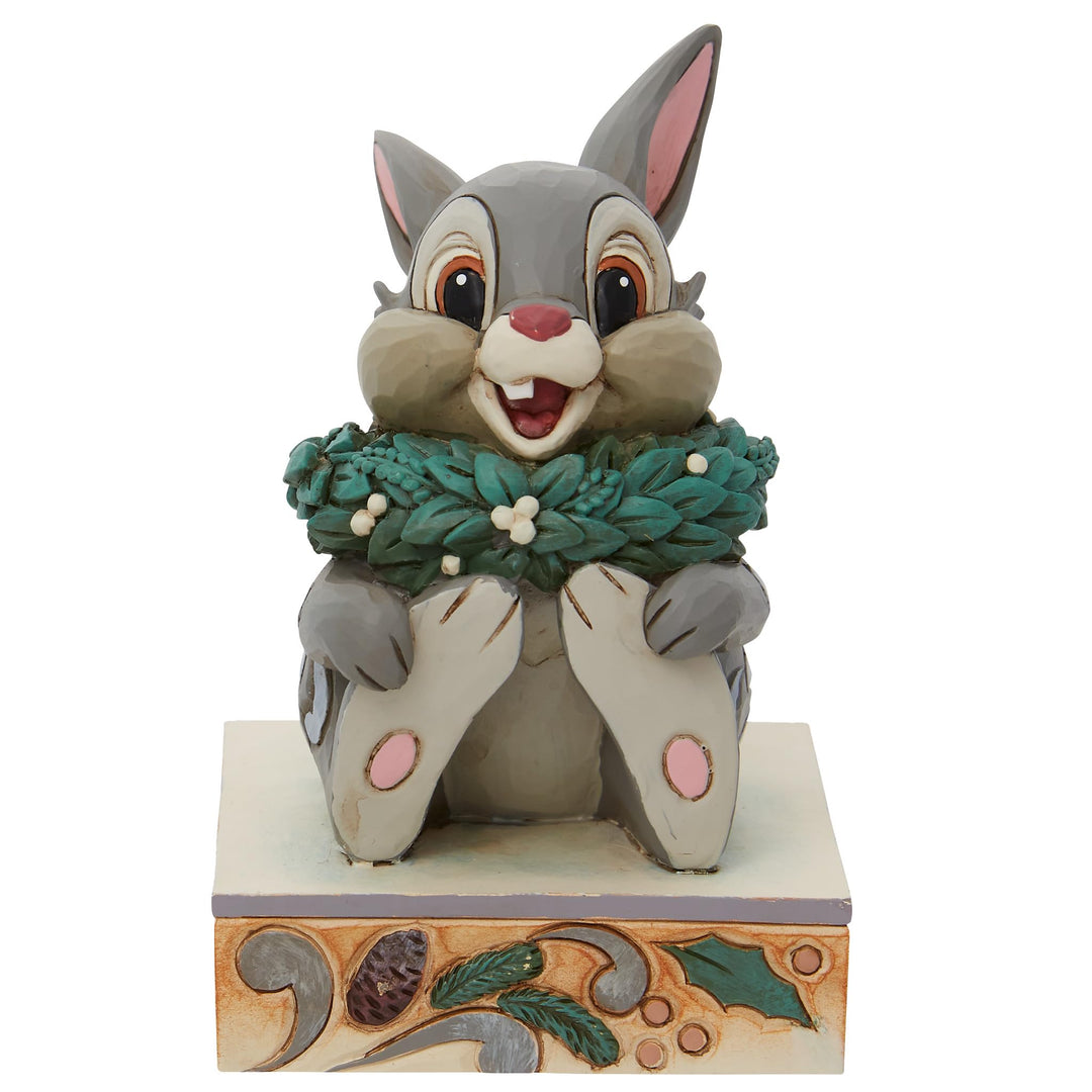 Enesco Disney Traditions 6010878 Weihnachts-Klopfer – Winter Wonders, Mehrfarbig, Einheitsgrösse