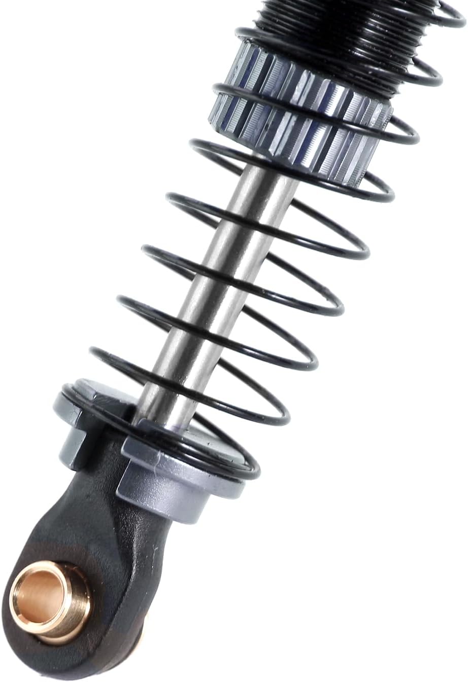 INJORA 53mm Stossdämpfer - Absorber Öl Gewindedämpfer für TRX4M K10 High Trail Upgrade 1/18, Grau, G