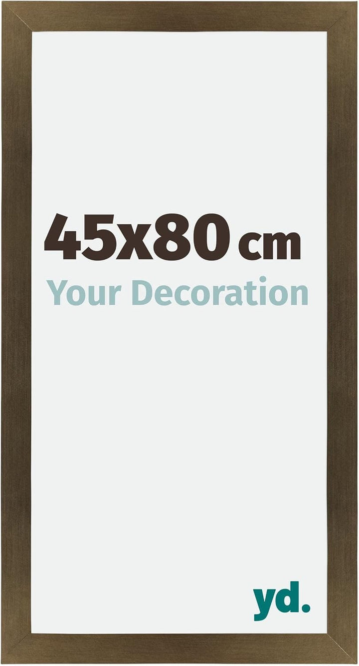 yd. Your Decoration - Bilderrahmen 45x80 cm - Bilderrahmen aus MDF mit Acrylglas - Antireflex - Ausg