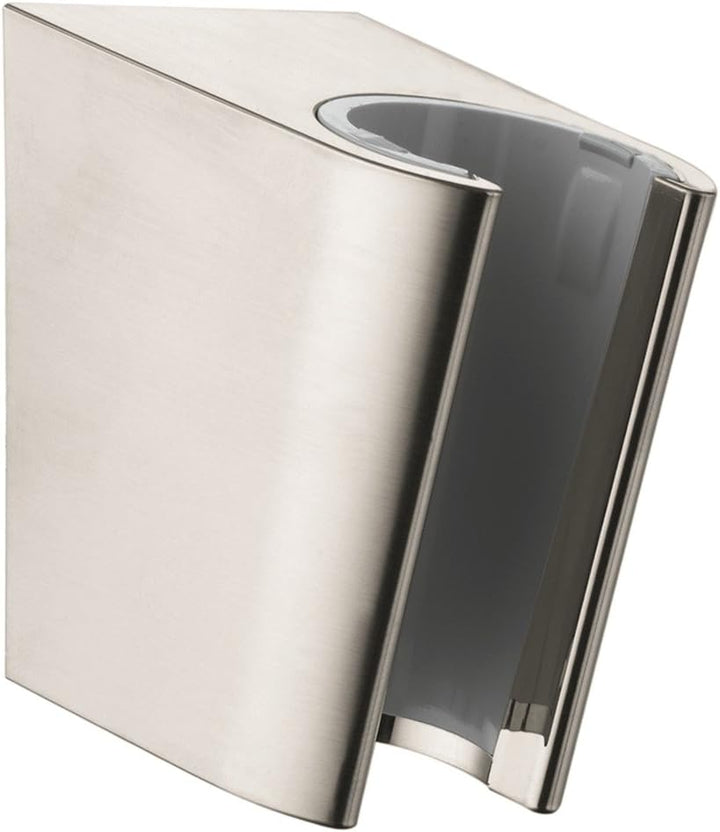 hansgrohe Porter'S Duschkopfhalterung, Brushed Nickel Edelstahl Optik, Edelstahl Optik