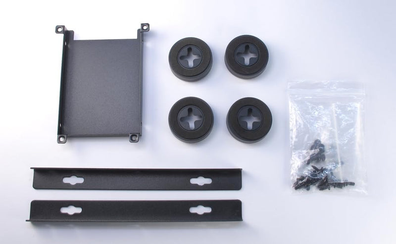 Inter-Tech-500 Black Computer Case – Computer Cases (PC, ITX, Black, 4.5 cm, 50 mm, 200 mm), schwarz