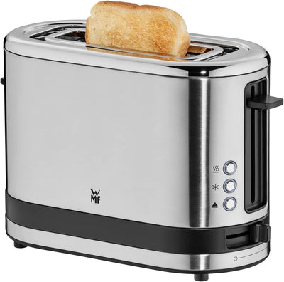 WMF Küchenminis 1-Scheiben Toaster Langschlitz XXl-Toast Brötchenaufsatz 7 Bräunungsstufen Überhitzu