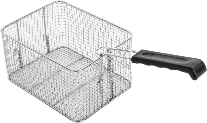 Fritteuse Friteuse Edelstahl 6000W, 2 Behälter 10L Friteuse, Elektro Fritteuse mit Bratkörbe, Überhi