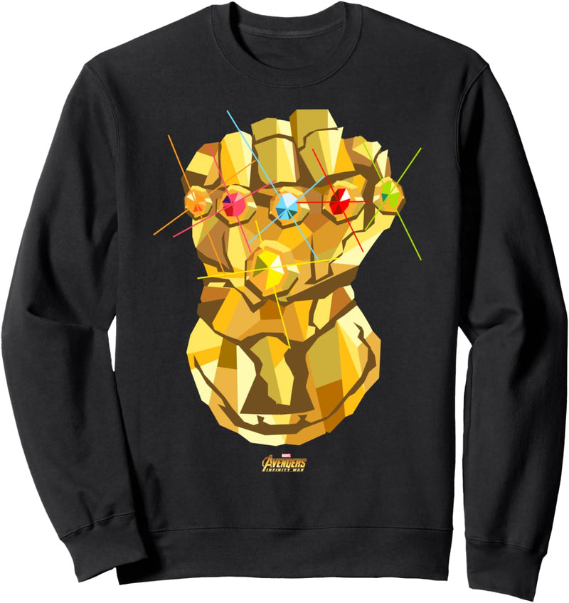 Marvel Avengers: Infinity War Cartoon Gauntlet Sweatshirt