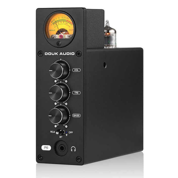 Douk Audio P6 HiFi Bluetooth Röhrenvorverstärker Stereo Audio Verstärker Kopfhörer Verstärker Tube P