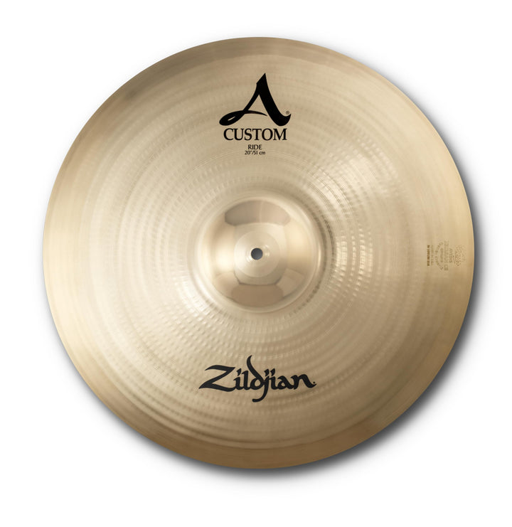 Zildjian A Custom Series - 20" Ride Cymbal - Brilliant finish 20 Zoll Ride, 20 Zoll Ride
