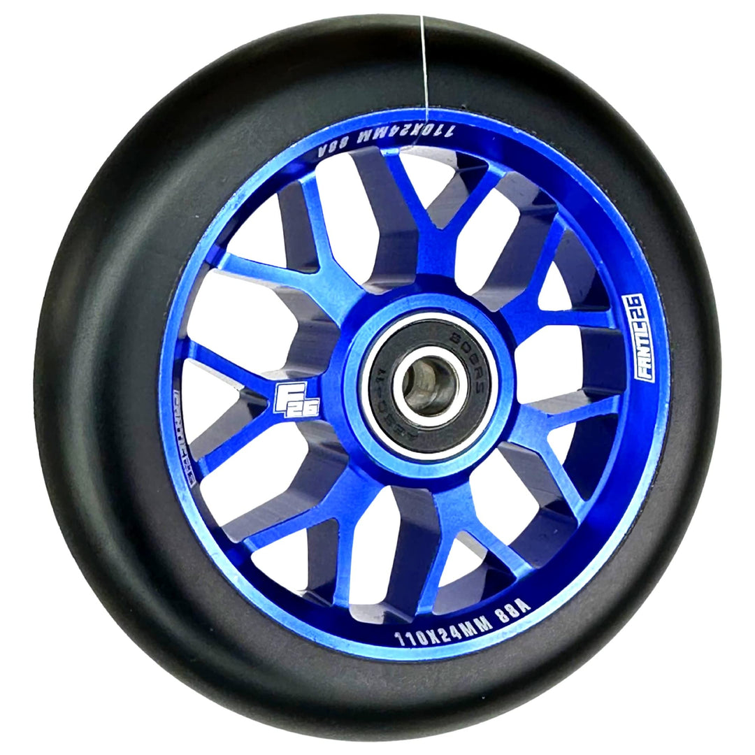 Fantic26 Spy7 Stunt Scooter Rolle I Trick I Tret I Kinder I Roller I Wheel I 110mm I ABEC 11 I Schne