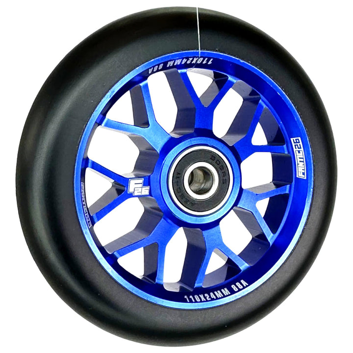 Fantic26 Spy7 Stunt Scooter Rolle I Trick I Tret I Kinder I Roller I Wheel I 110mm I ABEC 11 I Schne