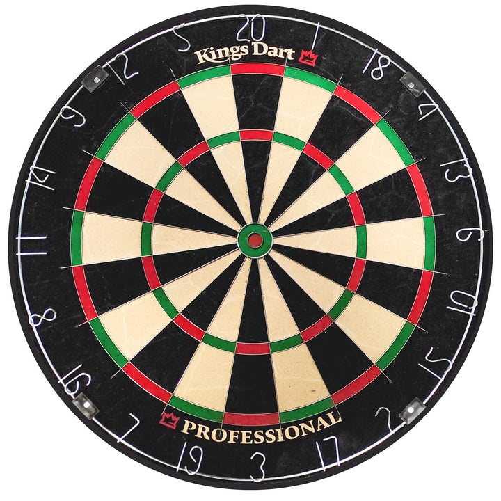 Kings Dart Profi-Dartscheibe | Sisal | 0,7 mm Spider-Feldbegenzung | 45 cm