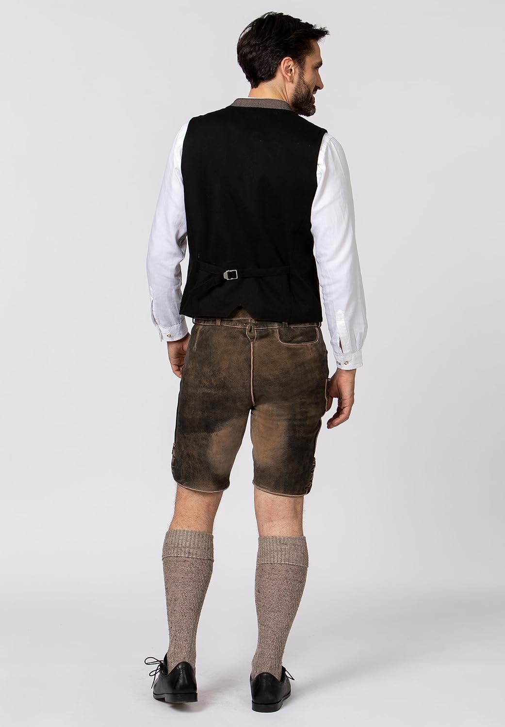 Stockerpoint Herren Weste Loris Trachtenweste 48 braun, 48 braun