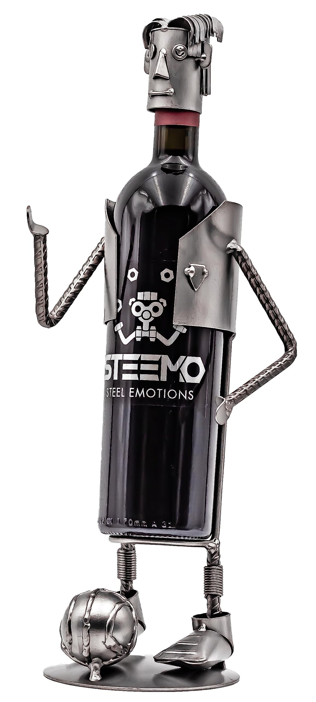 Boystoys.de Fussballspieler Fussball Weinflaschenhalter