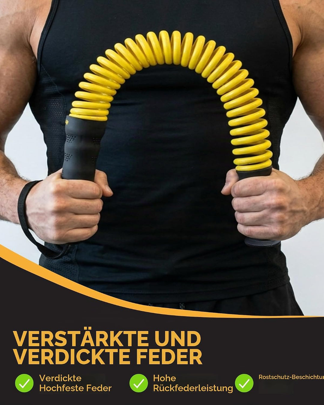GUUG Battle Rope Ohne Seil Seilloses Training für Zuhause
