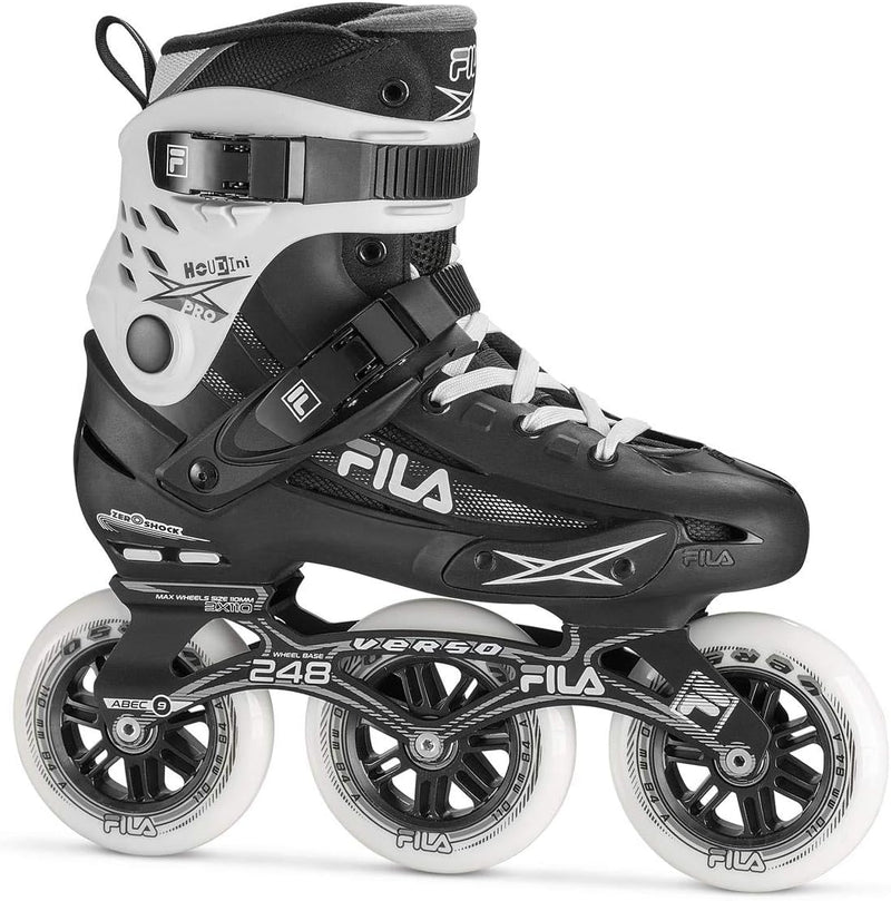 FILA Skates Houdini Pro Inlineskates Unisex Erwachsene, Unisex, 10620078, schwarz/weiss 40 BLACK/WHI