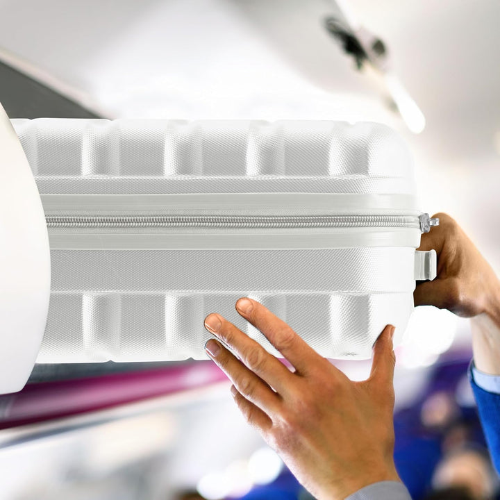 Flight Knight ABS-Hartschalenkoffer Kabinen- und Handgepackoptionen, die fur uber 100 Fluggesellscha