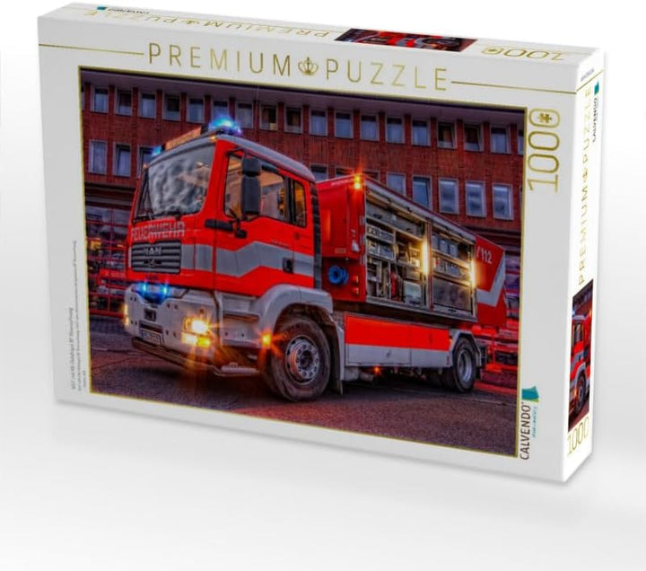CALVENDO Puzzle WLF mit AB-Gefahrgut BF Braunschweig 1000 Teile Lege-Grösse 64 x 48 cm Foto-Puzzle B