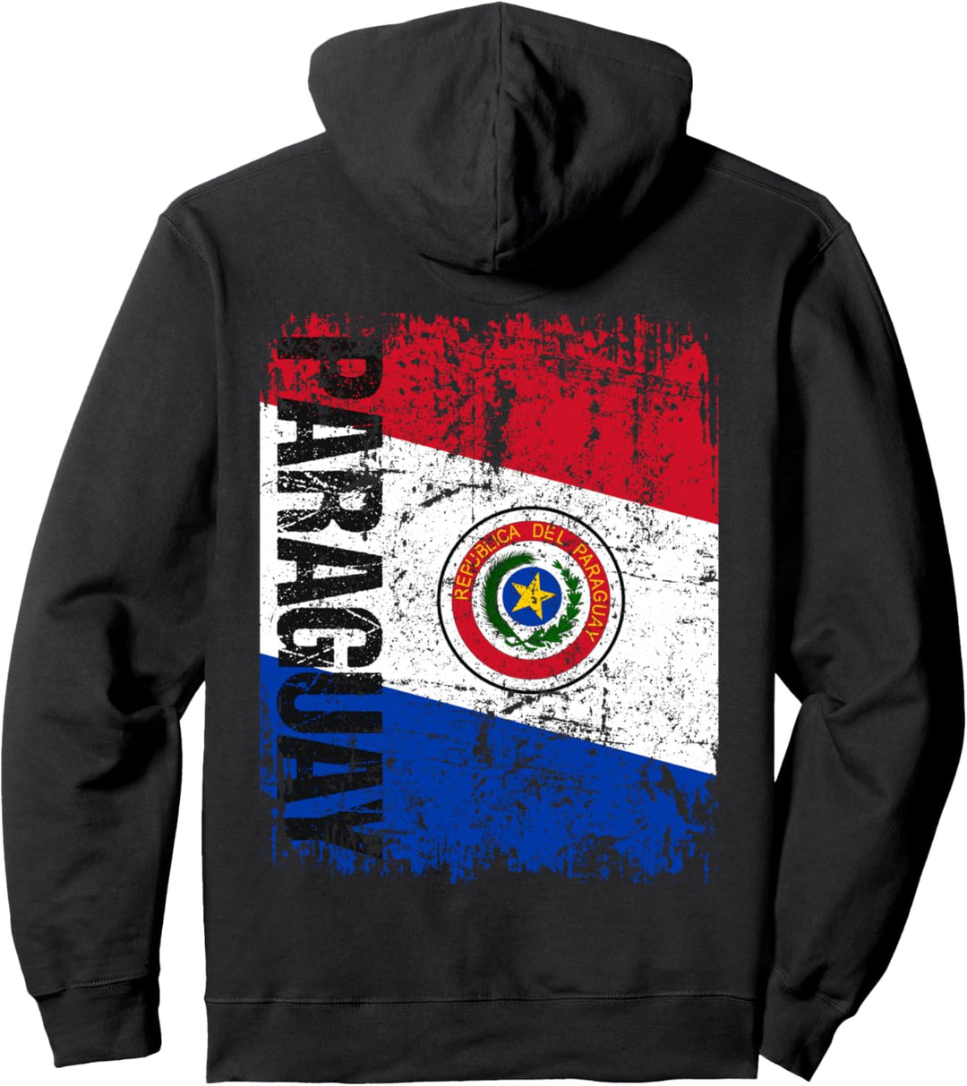 PARAGUAY Flagge Damen Herren Kinder PARAGUAY Pullover Hoodie
