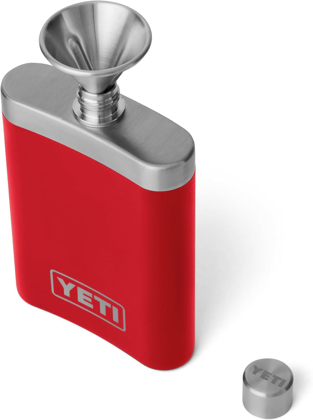 YETI Rambler Flachmann, Rescue Red, 7 oz (207 ml), Rescue Red