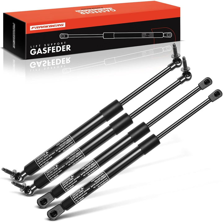 Frankberg 4x Gasfeder Dämpfer Heckklappe Heckscheibe Kompatibel mit Grand Cherokee III WH WK SUV 200