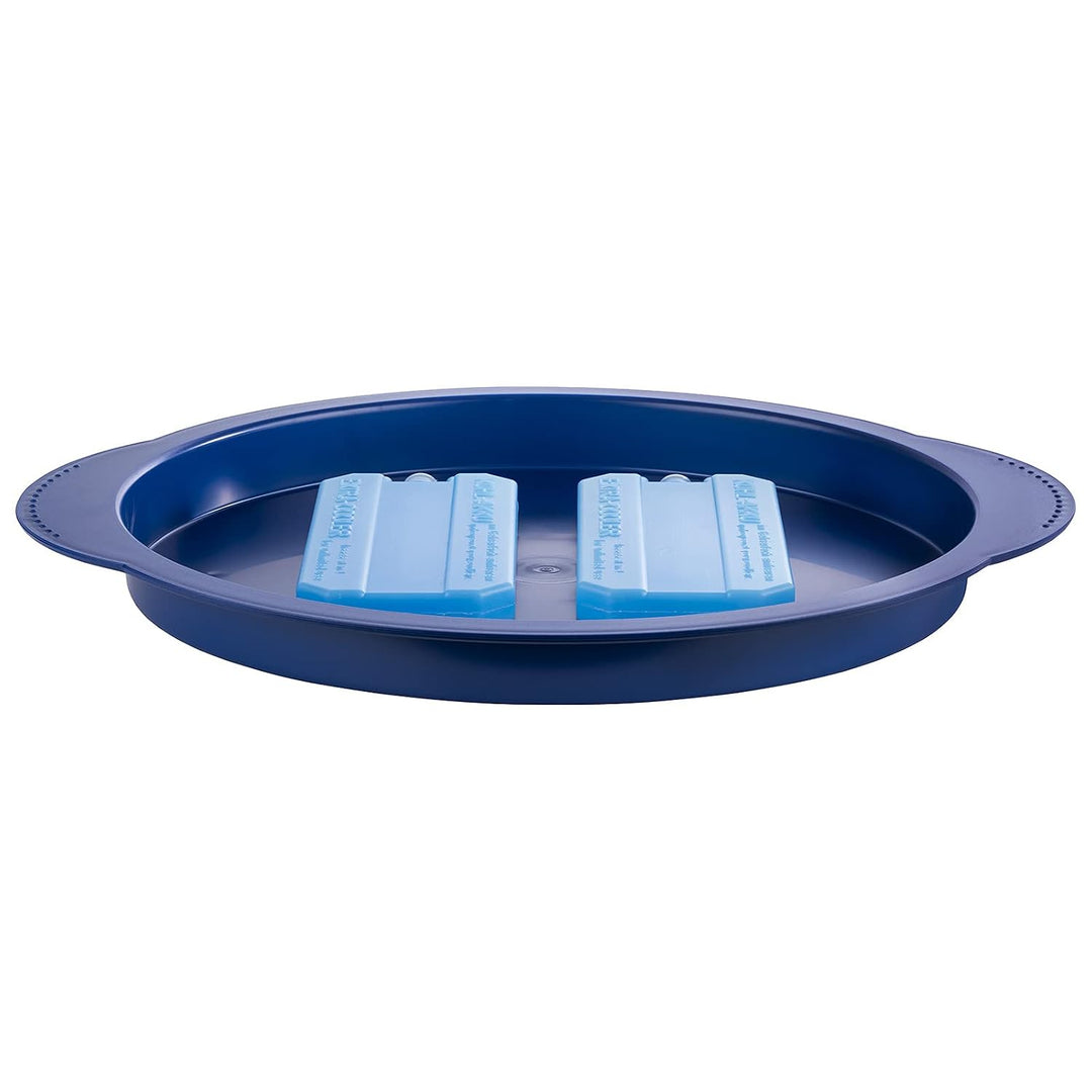 APS Thermo-Set 5-teilig – Hochwertiges Tablett-Set bestehend aus einer stabilen Schale, einem Edelst