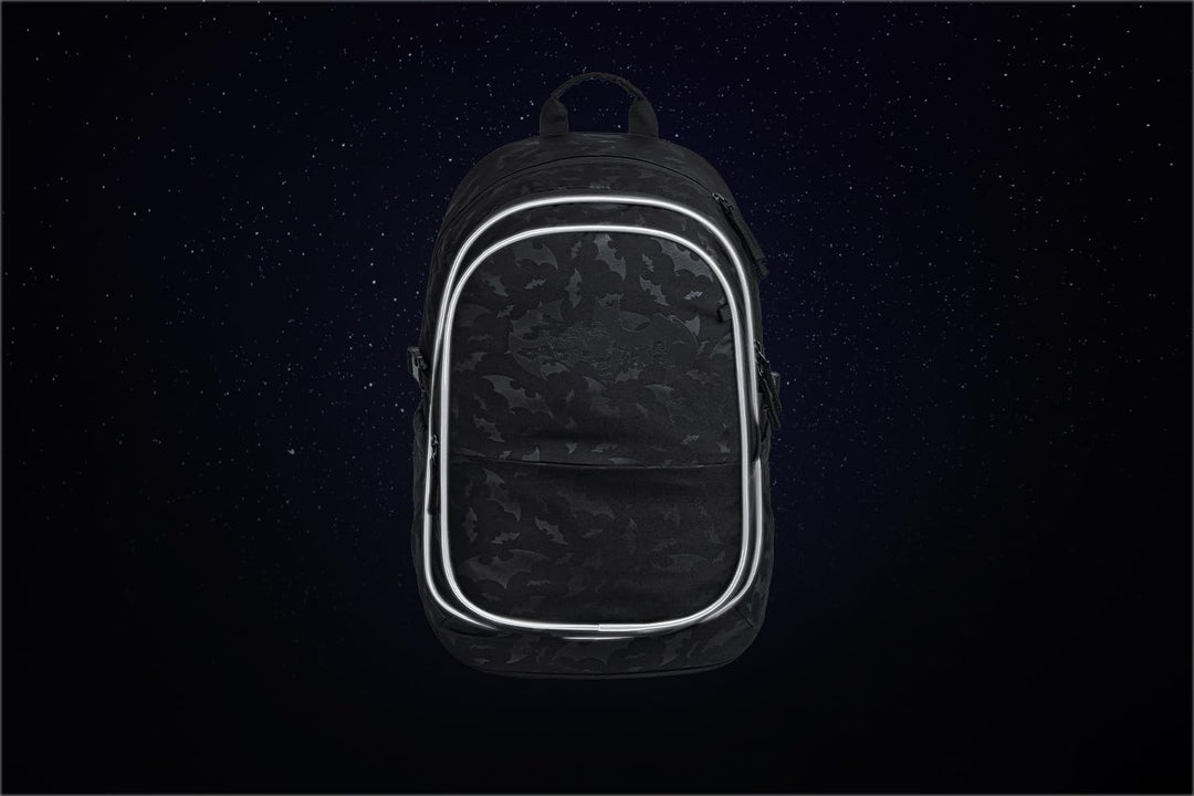 Baagl Kinderrucksack, Schulrucksack für Kinder mit ergonomisch geformter Rücken, Brustgurt und refle