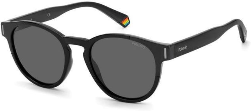 Polaroid Unisex Sunglasses L 807/M9 Black, L 807/M9 Black