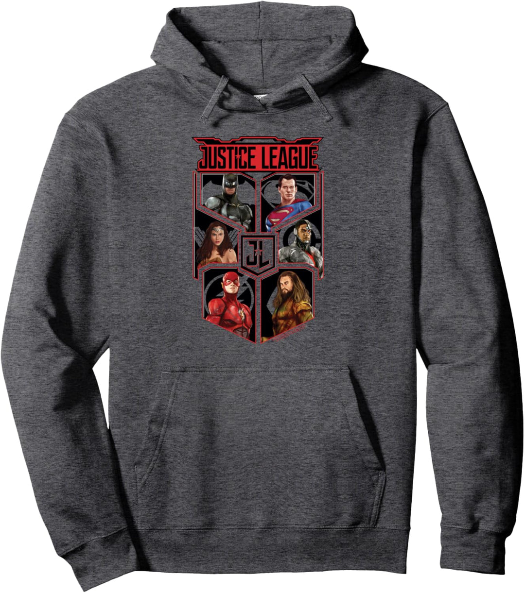 Justice League Movie League of Six Pullover Hoodie