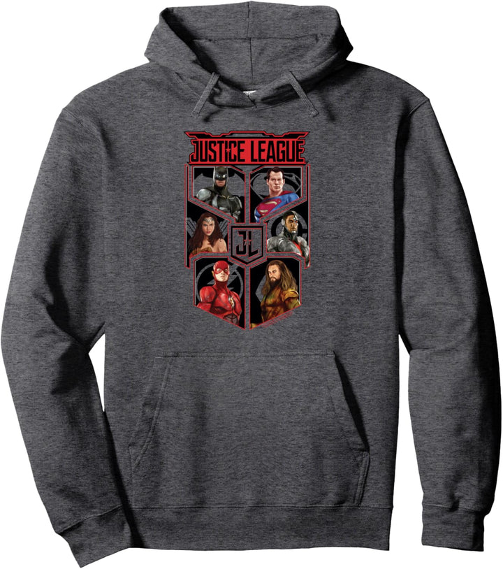 Justice League Movie League of Six Pullover Hoodie