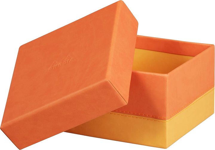 Rhodia 318982C Set mit 5 Boxen (aus italienischem Kunstleder, elegant und praktisch, ideal für Ihre