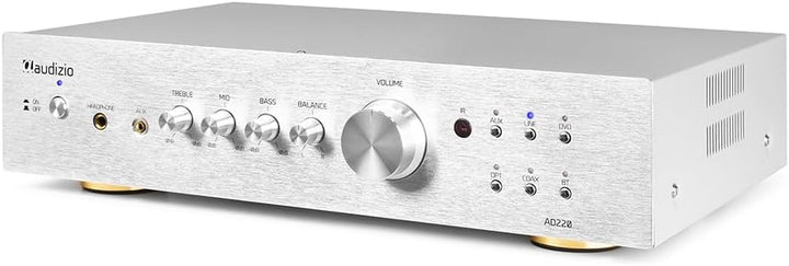 Audizio AD220A - HiFi-Stereo-Verstärker 2 x 200 Watt, Bluetooth Verstärker für Lautsprecher und HiFi
